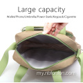 အမျိုးသား Canvas Chest Bag အိတ်စာပခုံးအိတ်